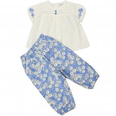 E33229: Baby Girls 2 Piece Tunic & Trouser Outfit (1-2 Years)